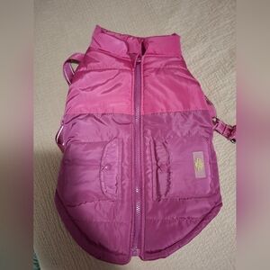 Telluride Pink Dog Vest Harness Size Medium EUC